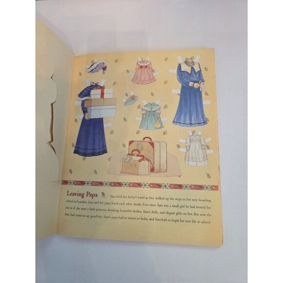 Little Princess Paper Dolls Book By Judith Sutton Illustrated New Uncut - Picture 3 of 4